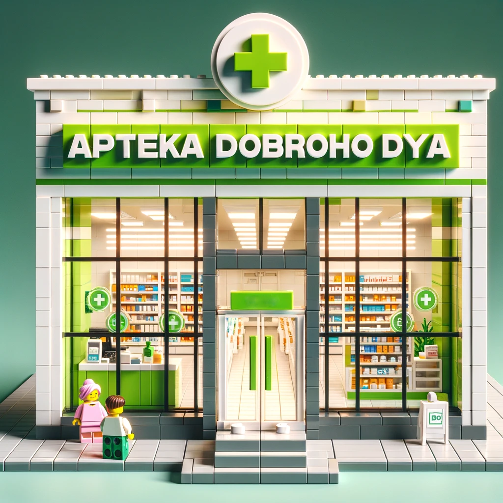 Искусственный интелект показал, как выглядели бы украинские медицинские учреждения в стиле LEGO (фото)